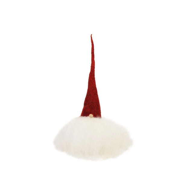 Santa Red Hat White Beard Small