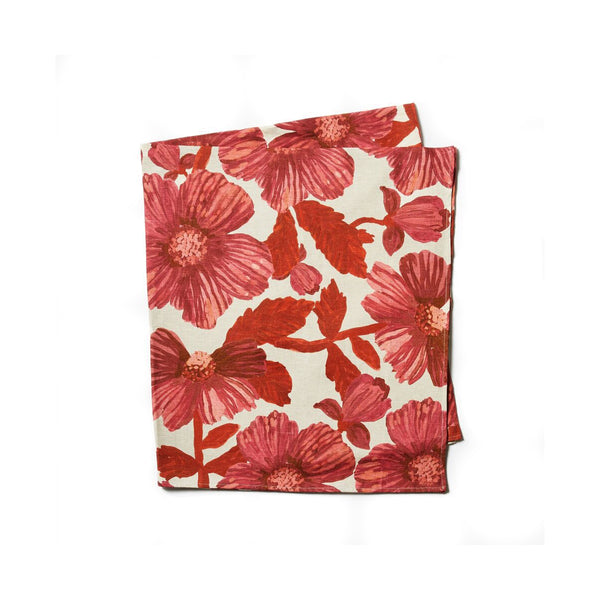 Leon Cerise Tablecloth Large