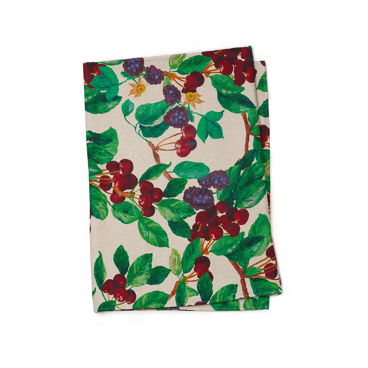 Cherries and Berries Tablecloth Round PRE ORDER