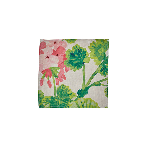 Geranium Napkin Set Of 4