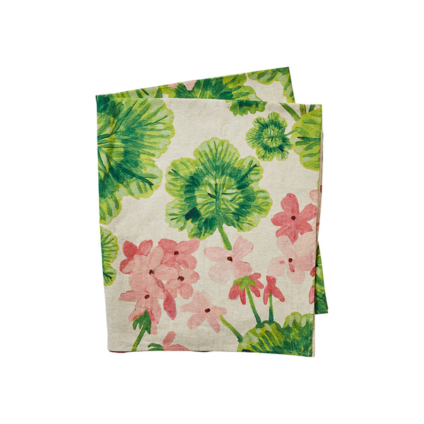 Geranium Tablecloth Large