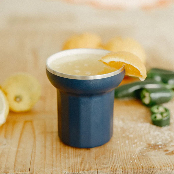 The Hemingway Drinkware Coupe Navy