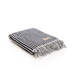Beach Towel Laurens Navy Stripe