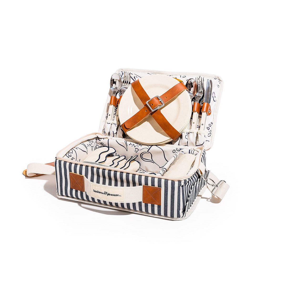 Picnic Set Laurens Navy Stripe