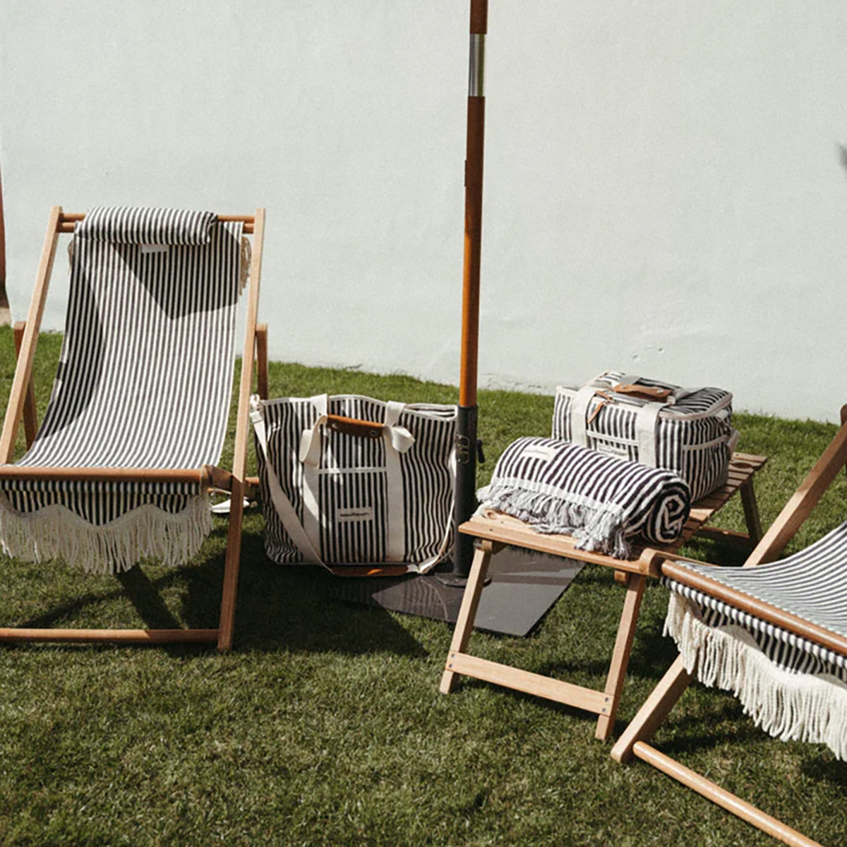 The Sling Chair Lauren's Navy Stripe