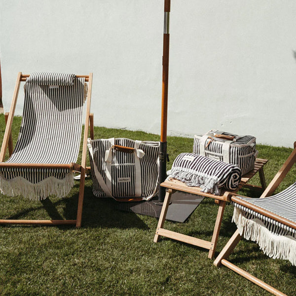 The Sling Chair Lauren's Navy Stripe