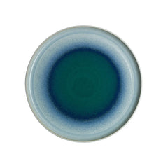 Statements Round Platter Ombre Green Large