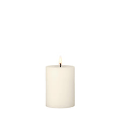 LED Pillar Candle 10cm Ivory no.06