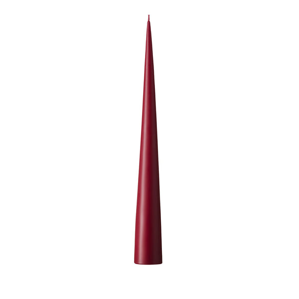 Cone Candle 34cm Deep Wine no.44/2
