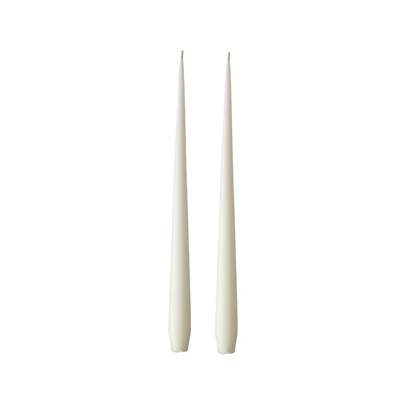 Taper Candle 32cm Linen Grey no.22 Pair