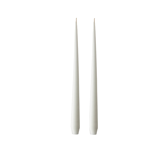Taper Candle 32cm Pure White no.31 Pair
