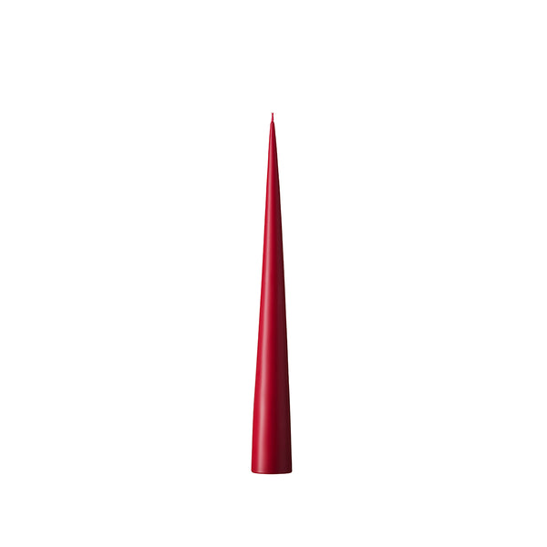 Cone Candle 22cm Wine no.44