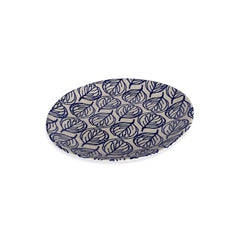 Floral Blue Large Round Plate 24cm