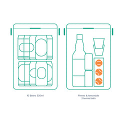 The Drinks Box Parisian Green