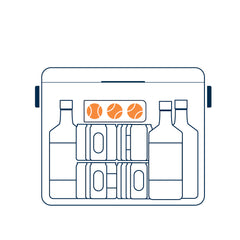 Gin Trunk Cooler Box Safari White PRE ORDER