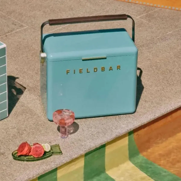 Gin Trunk Cooler Box Barzaruto Blue