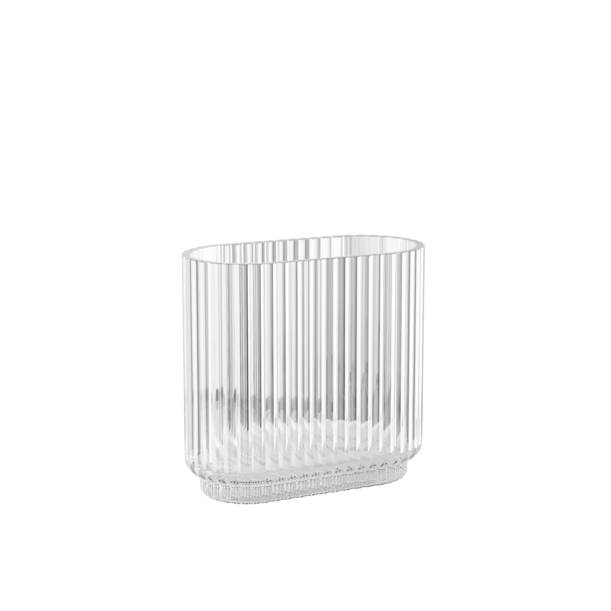 Bernadotte Glass Oval Vase