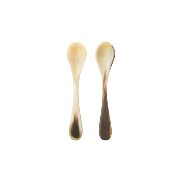 Indulgence Caviar Spoons Horn