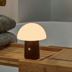 Alice Lamp Mini - Natural Walnut Wood