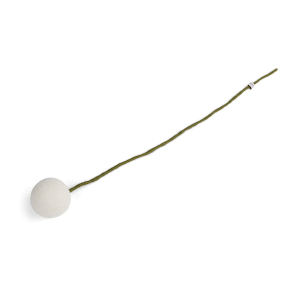 Flower Stem 7cm Bud White