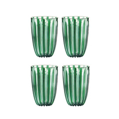 Dolcevita Set of 4 Tumblers Emerald