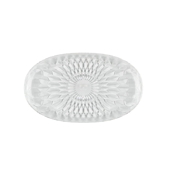 Vanity Air Oval Tray Clear