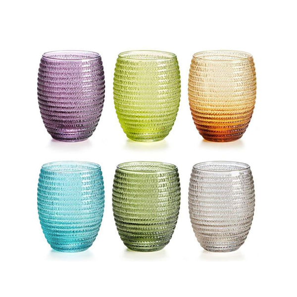 Helix Tumblers Multicolour  / Set 6