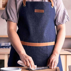 Denim Chef's Apron