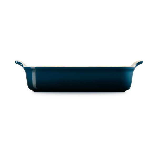 Heritage Stoneware Deep Rectangular Dish Nuit 32cm