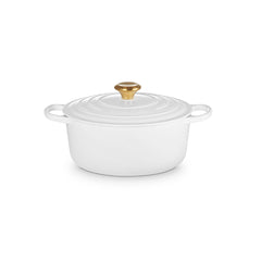 Signature Round Casserole White 24cm / 4.2L