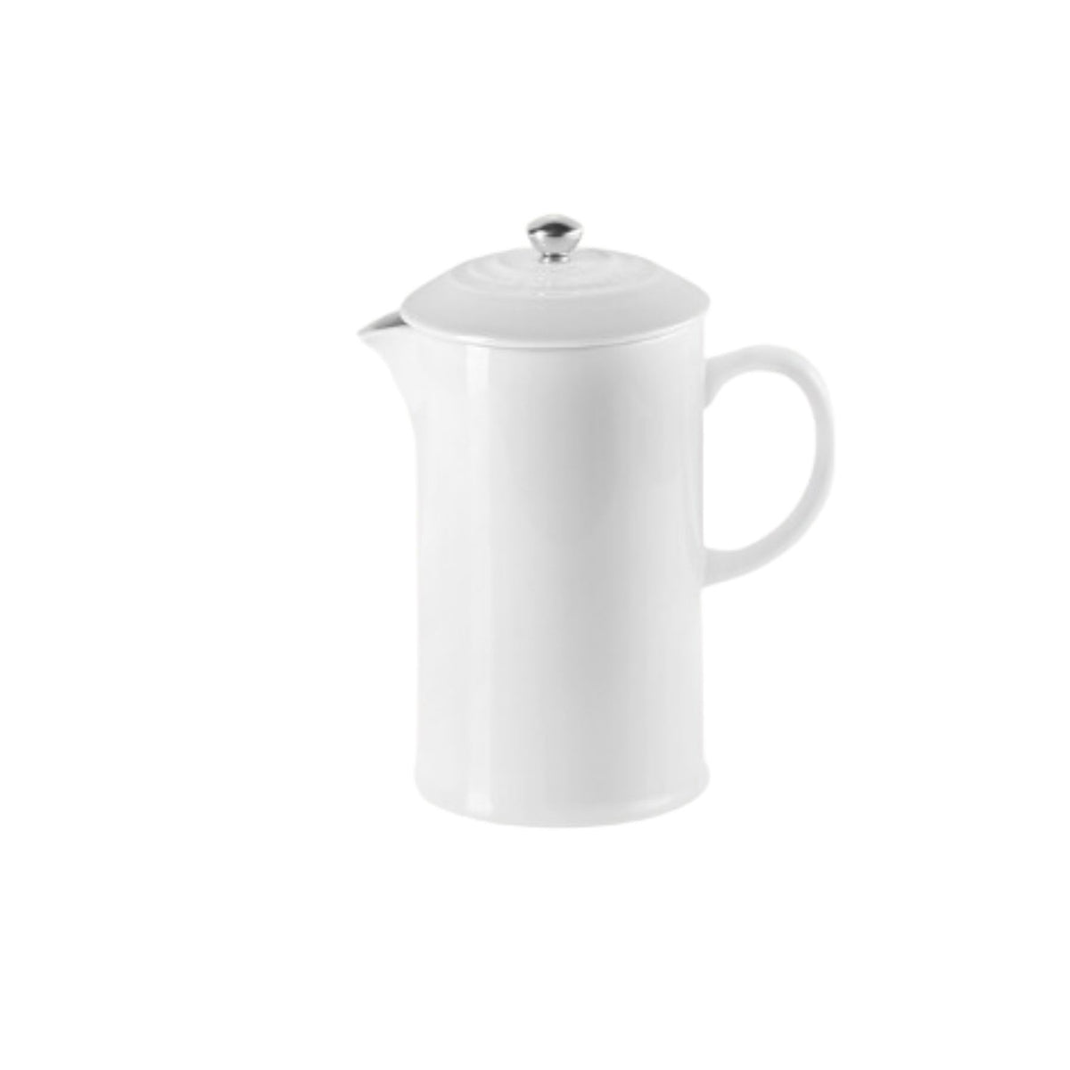 Stoneware Coffee Press 1L White