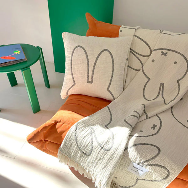 Maison Deux x Miffy Cotton Blanket