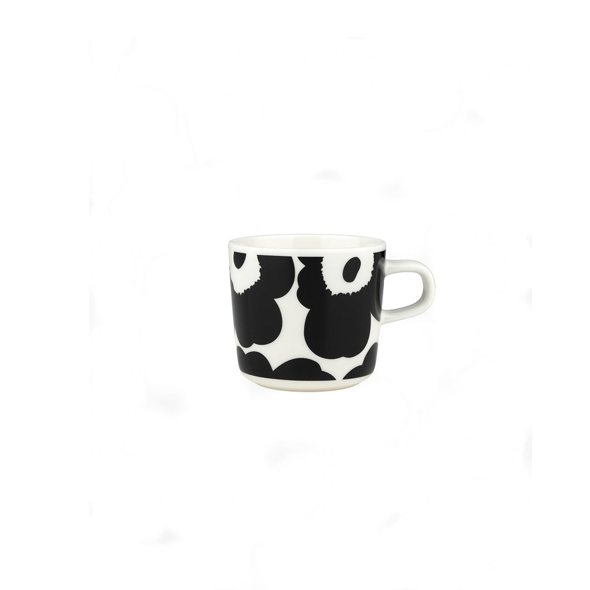 Oiva Unikko Coffee Cup Black/White