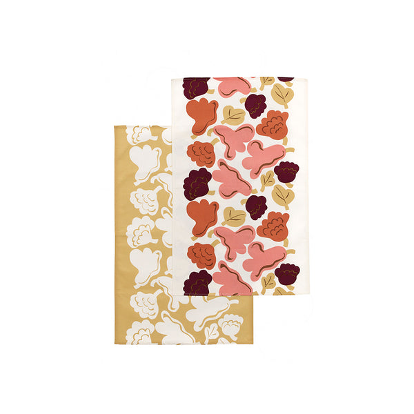 Kukasta Kukkaan Linen Tea towel Set / 2