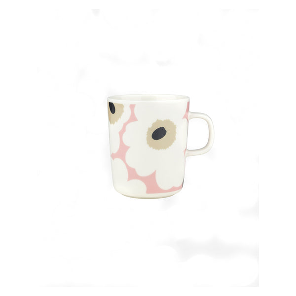 Oiva Unikko Pink/Pear/White Mug