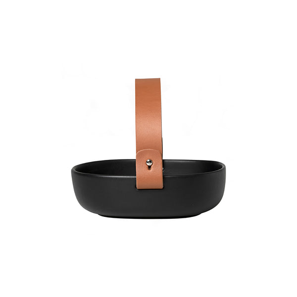 Oiva Koppa Serving Dish Black