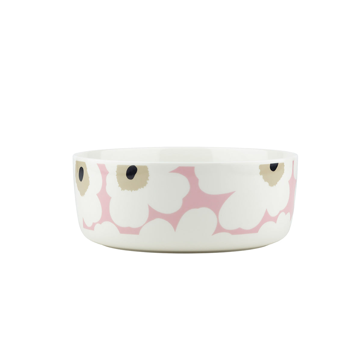 Unikko Serving Bowl 1.5 L Pear/Pink/White