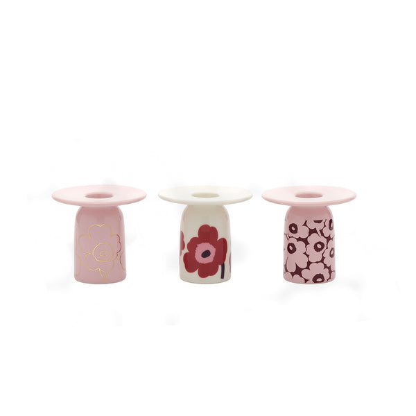 Unikko Candle Holder Set of 3