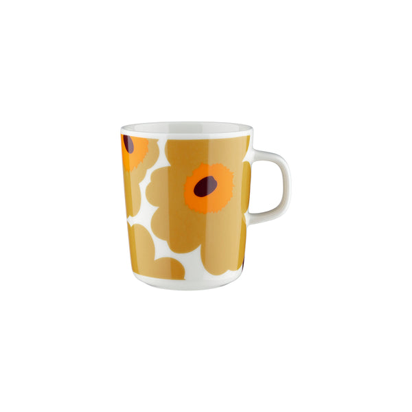 Oiva Unikko White/ Caramel/ Warm Orange Mug