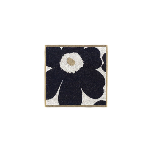 Unikko Mini Towel Dark Blue/Gold/White