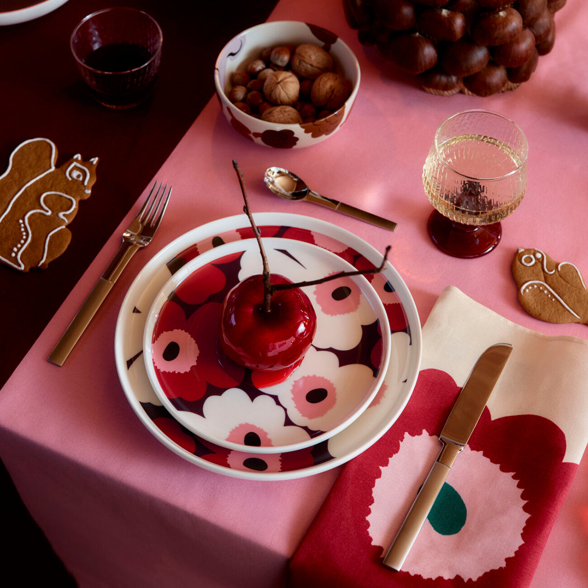 Pieni Unikko Napkin set of 3
