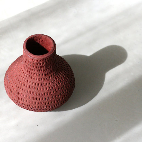 Gourd Vase Rust 26cm