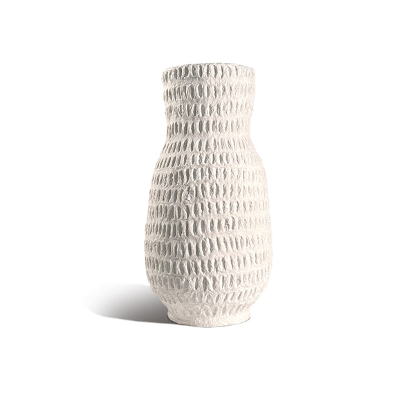Long Stem Vase Egg Shell 36cm