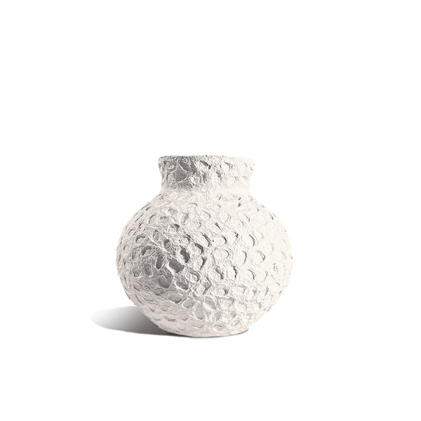 Vase Round Egg Shell 18cm