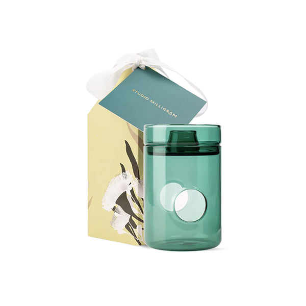Oil Burner Glass Limited Edition Gifting Set Teal