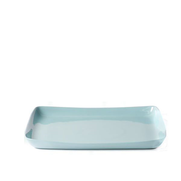 Square Platter Large Blue