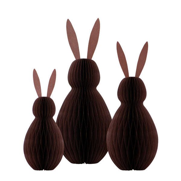 Sustainable Paper Bunny Chocolate 36cm