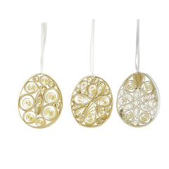 Quilling Egg Trio 9cm