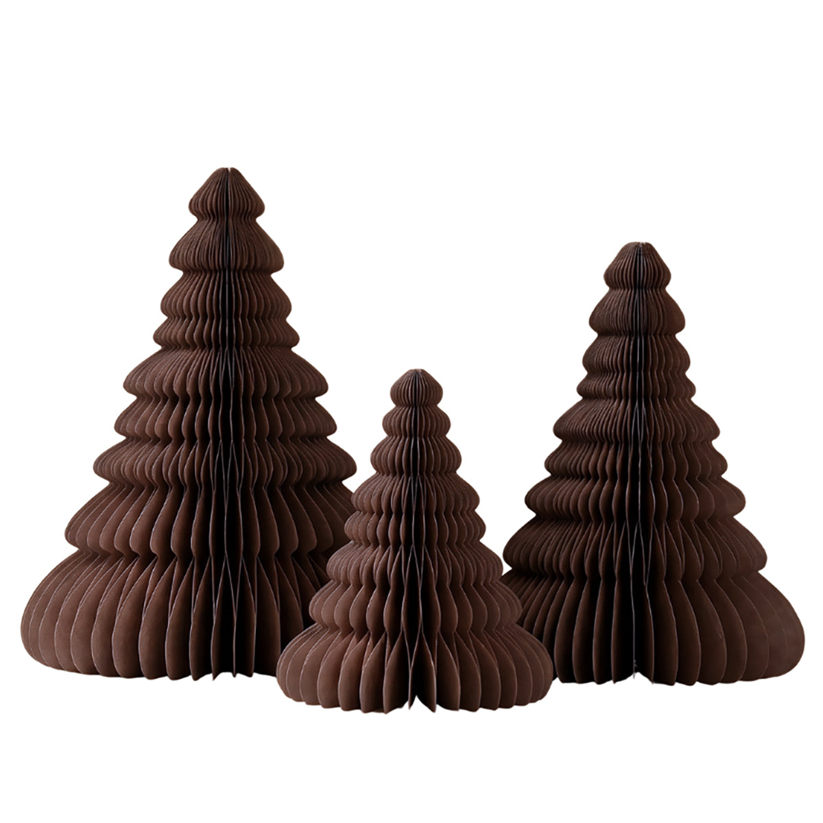 Paper Tree Standing Classic Cocoa 15cm
