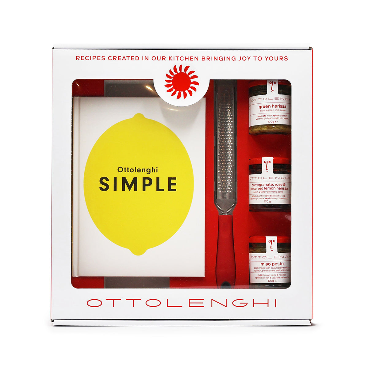 SIMPLE Book, Grater & Pantry Gift Set